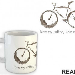 Love My Coffee - Bickilovi - Bike - Šolja