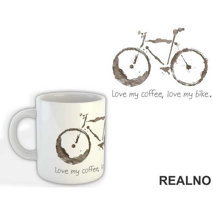 Love My Coffee - Bickilovi - Bike - Šolja