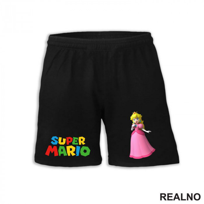 Princeza Breskvica - Princess Peach - Super Mario - Šorc