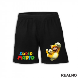 Mačka - Mario Cat - Super Mario - Šorc