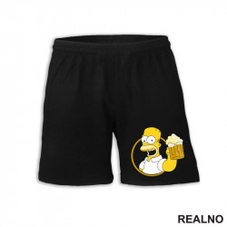 Homer Sa Pivom - The Simpsons - Simpsonovi - Šorc