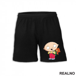Stewie And Rupert - Teddy Bear - Family Guy - Šorc