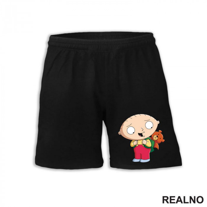 Stewie And Rupert - Teddy Bear - Family Guy - Šorc