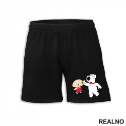 Brian And Stewie Are Flying - Family Guy - Šorc
