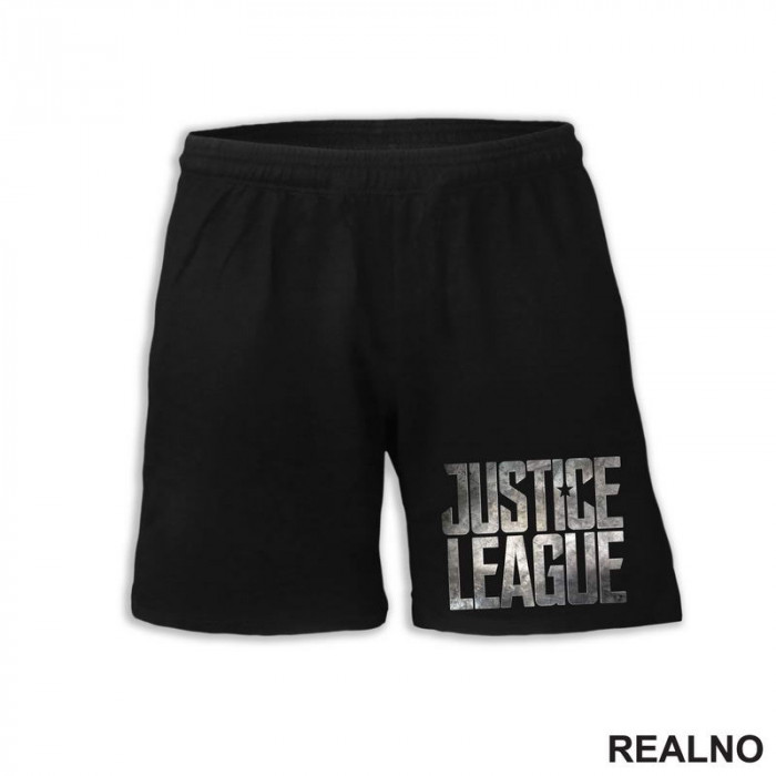 Metallic Logo - Justice League - Šorc