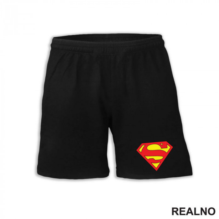 Logo - Plain Red And Yellow - Superman - Šorc