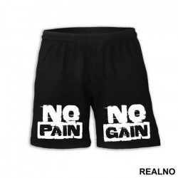 No Pain No Gain Smeary - Trening - Šorc No Pain No Gain Smeary - Trening - Šorc