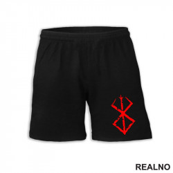 Red Logo Parts - Berserk - Šorc