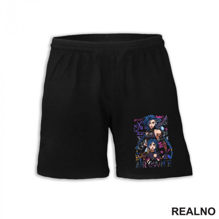 Jinx And Powder - Together - League of Legends - LOL - Arcane - Šorc Jinx And Powder - Together - League of Legends - LOL - Arcane - Šorc