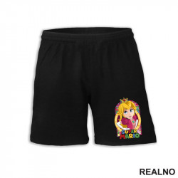 Breskvica Princeza - Crtež - Super Mario - Šorc