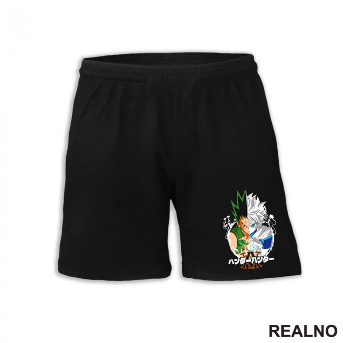 Gon Freecss And Killua Split - Hunter x Hunter - Šorc Gon Freecss And Killua Split - Hunter x Hunter - Šorc
