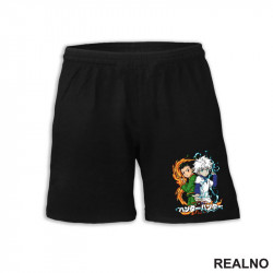 Gon Freecss And Killua Lightning- Hunter x Hunter - Šorc Gon Freecss And Killua Lightning- Hunter x Hunter - Šorc