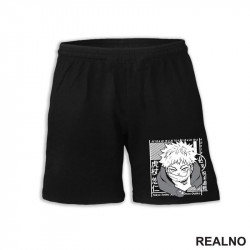 Yuji Itadori And Sukuna Smile - Jujutsu Kaisen - Šorc