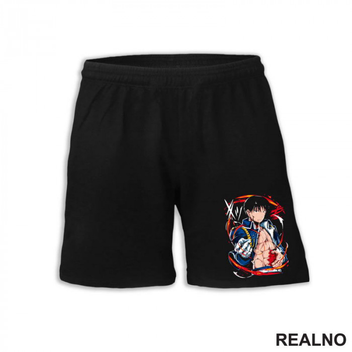 Roy Mustang - Wound - Fullmetal Alchemist - Anime - Šorc Roy Mustang - Wound - Fullmetal Alchemist - Anime - Šorc