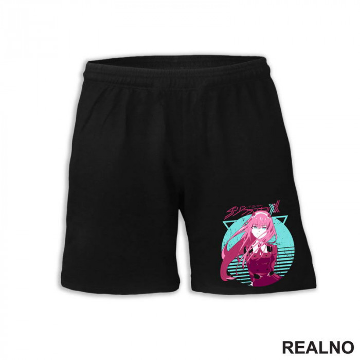 Zero Two - Neon Circle - Darling in the Franxx - Anime - Šorc Zero Two - Neon Circle - Darling in the Franxx - Anime - Šorc