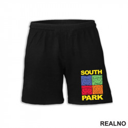 Stan, Kyle, Cartman And Kenny - Heads - South Park - Šorc