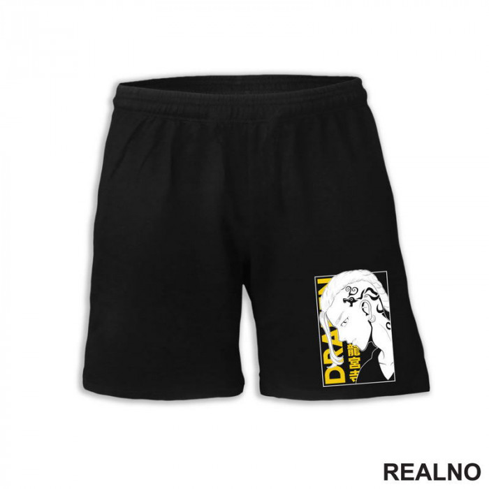Draken - Yellow - Tokyo Revengers - Anime - Šorc Draken - Yellow - Tokyo Revengers - Anime - Šorc