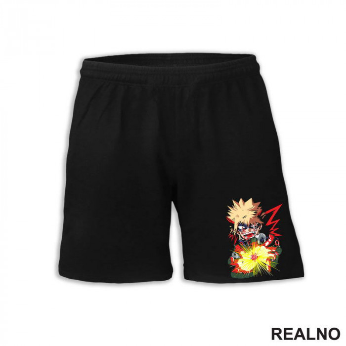 Bakugo Explosion - My Hero Academia - Šorc Bakugo Explosion - My Hero Academia - Šorc