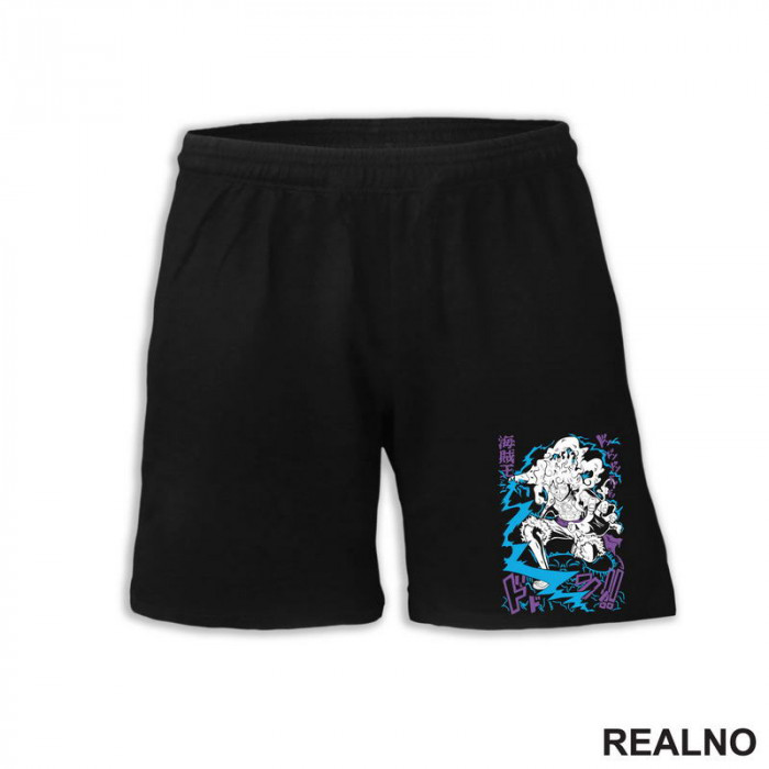 Luffy Gear Fifth Blue And Purple - One Piece - Šorc