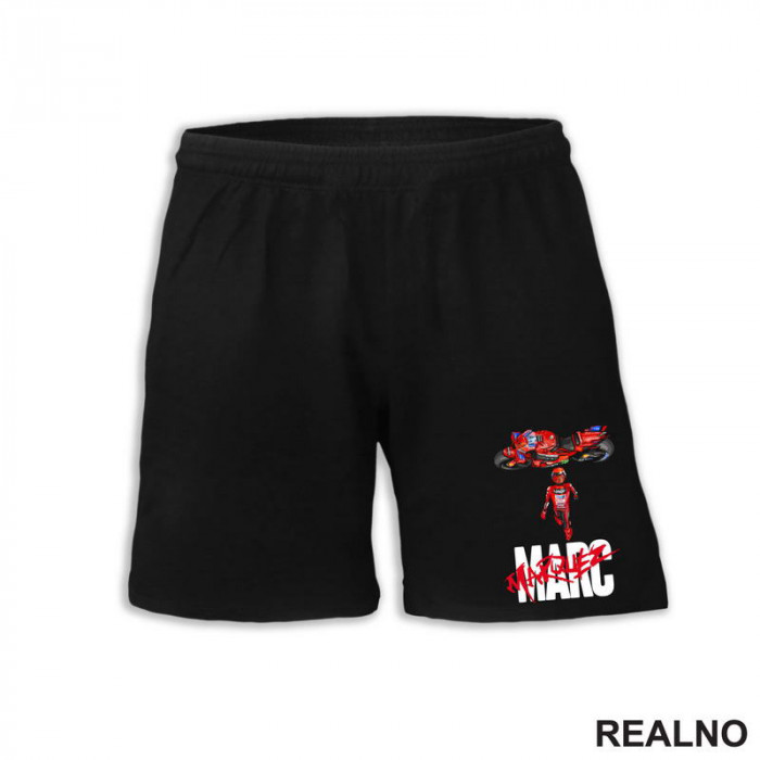 Marc Marquez With His Motor - Ducati - 93 - MotoGP - Sport - Šorc Marc Marquez With His Motor - Ducati - 93 - MotoGP - Sport - Šorc