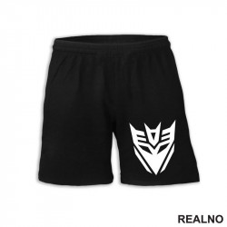 Decepticon Logo - Black - Transformers - Šorc