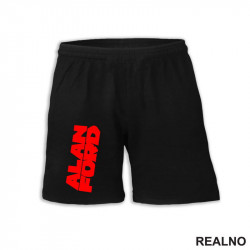 Crveni Logo - Alan Ford - Šorc Crveni Logo - Alan Ford - Šorc