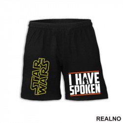 I Have Spoken Silhouette - Mandalorian - Star Wars - Šorc