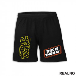 I Have Spoken This Is The Way - Mandalorian - Star Wars - Šorc