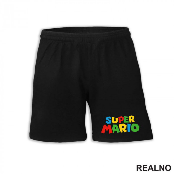 Super Mario - Logo - Game - Šorc