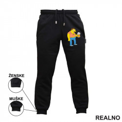 Barney With Beer - Barni sa Pivom - The Simpsons - Simpsonovi - Trenerka - Donji deo