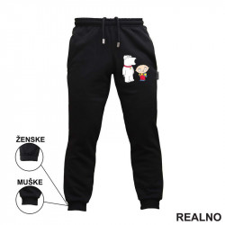 Brian And Stewie Waiting - Family Guy - Trenerka - Donji deo