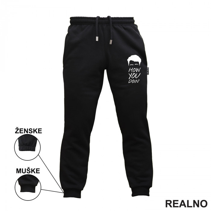 How You Doin' Head - Friends - Prijatelji - Trenerka - Donji deo