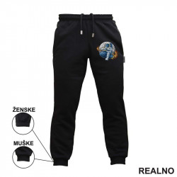 Astronaut Na Raketi - Space - Svemir - Trenerka - Donji deo