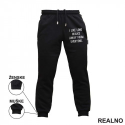 I Like Long Walks - Humor - Trenerka - Donji deo I Like Long Walks - Humor - Trenerka - Donji deo