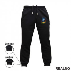 Šuma I Šator U Obliku Vatre - Uljani Crtež - Planinarenje - Kampovanje - Priroda - Nature - Trenerka - Donji deo