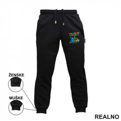 Rainbow Friends - Colors - Crtani Filmovi - Trenerka - Donji deo