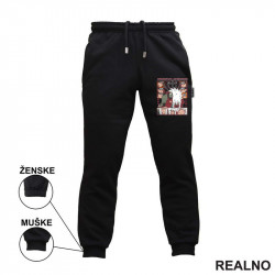 Jiraiya Sensei Red Dots - Naruto - Trenerka - Donji deo