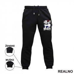 Caracters And Six Eyes - Jujutsu Kaisen - Trenerka - Donji deo