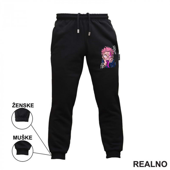 Ryomen Sukuna - Tongue - Jujutsu Kaisen - Trenerka - Donji deo Ryomen Sukuna - Tongue - Jujutsu Kaisen - Trenerka - Donji deo