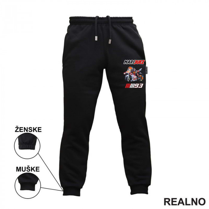 Marc Marquez Riding - Ducati - 93 - MotoGP - Sport - Trenerka - Donji deo Marc Marquez Riding - Ducati - 93 - MotoGP - Sport - Trenerka - Donji deo