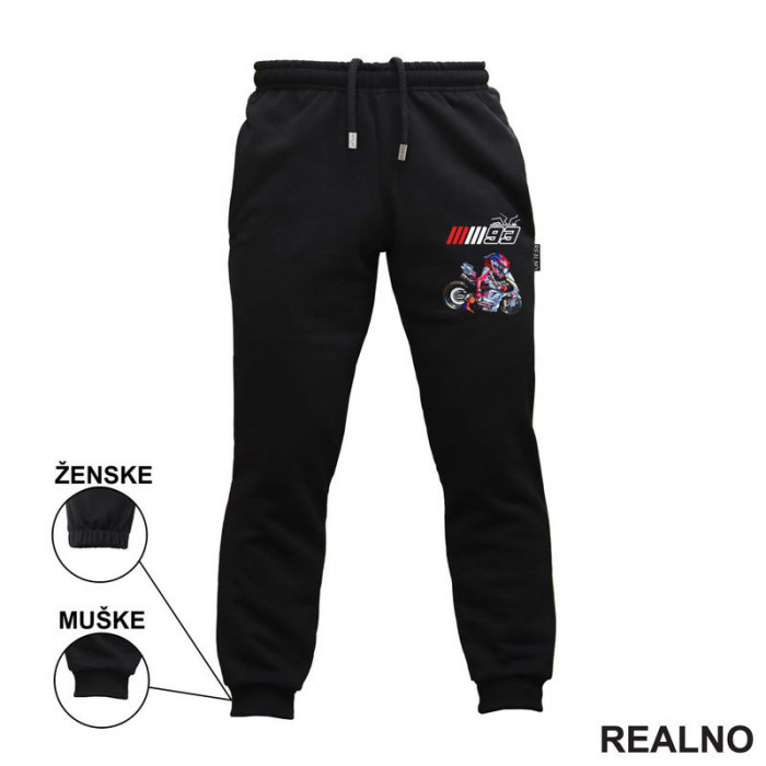 Marc Marquez With Logo - Ducati - 93 - MotoGP - Sport - Trenerka - Donji deo Marc Marquez With Logo - Ducati - 93 - MotoGP - Sport - Trenerka - Donji deo