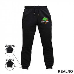 Grass Block Logo - Minecraft - Trenerka - Donji deo