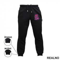 OUTLET - Crni donji deo trenerke muški model veličine L - Jinx