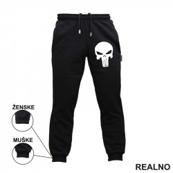 Black - Punisher - Trenerka - Donji deo