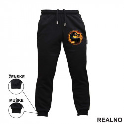 Fire Logo - Mortal Kombat - Trenerka - Donji deo