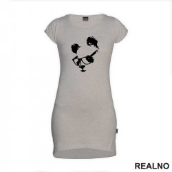 Panda With Glasses - Art - Kratka Haljina - Tunika