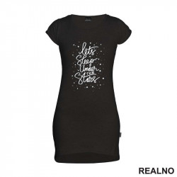 Let's Sleep Under The Stars - Planinarenje - Kampovanje - Priroda - Nature - Kratka Haljina - Tunika