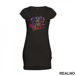 Don't Make Me Flip Out - Sirene - Mermaid - Kratka Haljina - Tunika