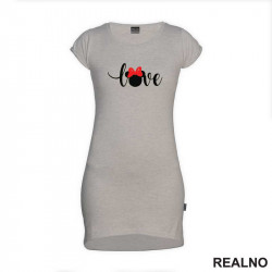 Love - Mini - Crtani Filmovi - Kratka Haljina - Tunika