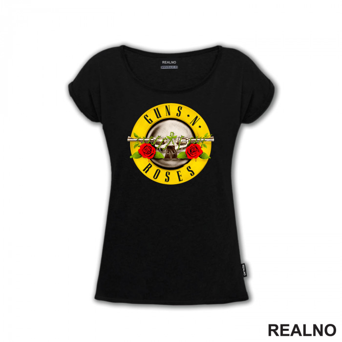 Guns N Roses Golden - Muzika - Majica
